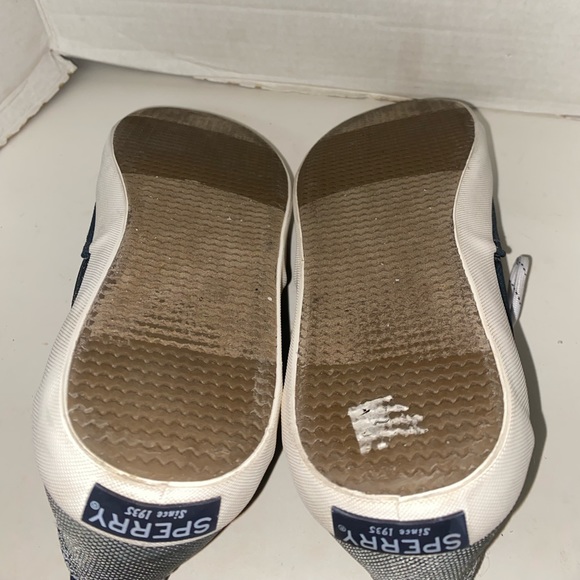 SPERRY Body Washable Shoes Navy/Gray Sz 6M Women’s - Picture 7 of 15